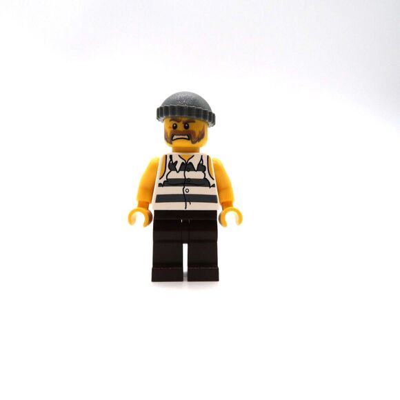 Lego City Minifigure Lot of 4 Complete Figures Jail Police Fireman - Picture 2 of 16